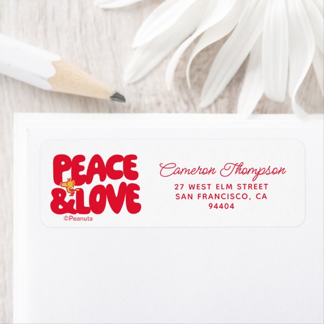 Peanuts | Peace & Love Woodstock (Insitu)