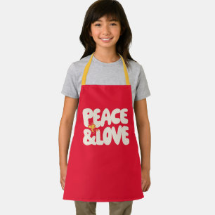 Peanuts   Peace & Love Woodstock Apron