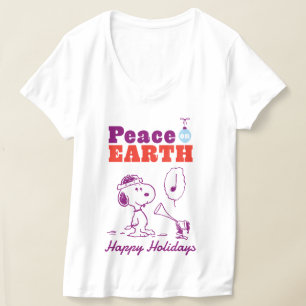 Peanuts   Peace on Earth Snoopy & Woodstock T-Shirt
