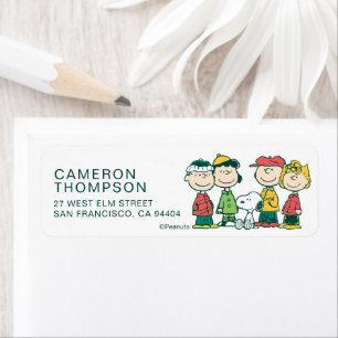 Peanuts Peppermint Christmas Tree