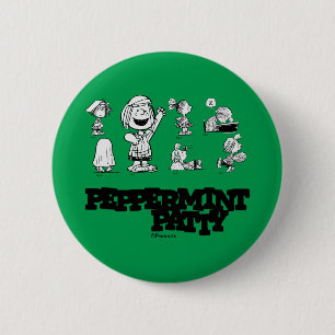 Peanuts   Peppermint Patty 6 Cm Round Badge