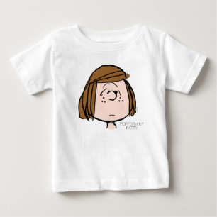 Peanuts   Peppermint Patty Confused Face Baby T-Shirt