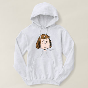 Peanuts   Peppermint Patty Confused Face Hoodie