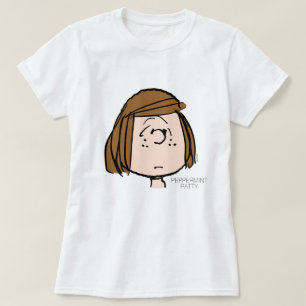 Peanuts   Peppermint Patty Confused Face T-Shirt