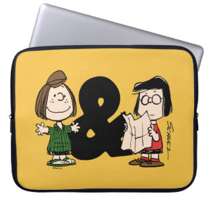Peanuts Peppermint Patty & Marcie Laptop Sleeve