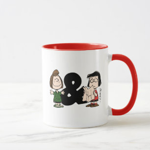 Peanuts Peppermint Patty & Marcie Mug