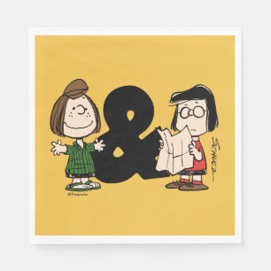 Peanuts   Peppermint Patty & Marcie Napkin