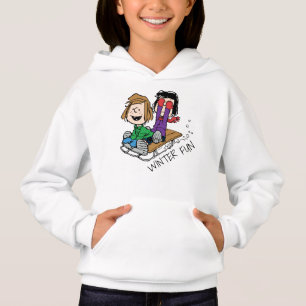 Peanuts Peppermint Patty & Marcie Sled Riding