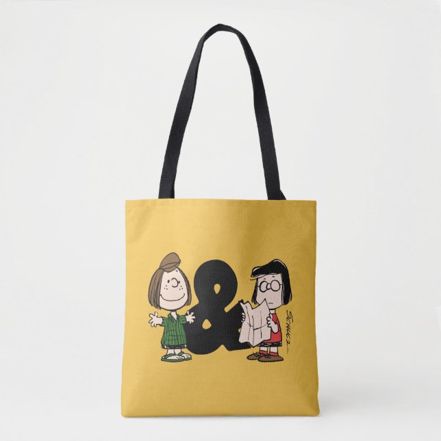 Peanuts | Peppermint Patty & Marcie Tote Bag (Front)