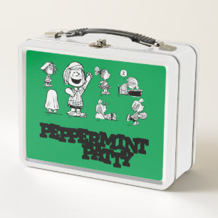 Peanuts   Peppermint Patty Metal Lunch Box