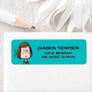 Peanuts Peppermint Patty Sitting