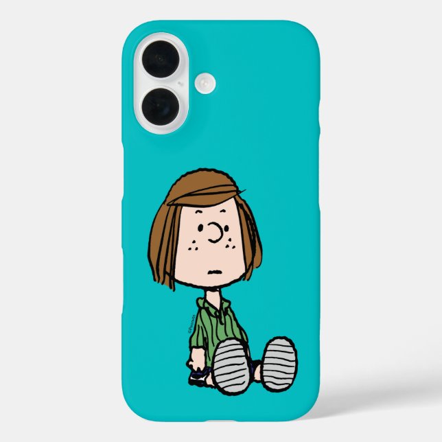 Peanuts | Peppermint Patty Sitting Case-Mate iPhone Case (Back)