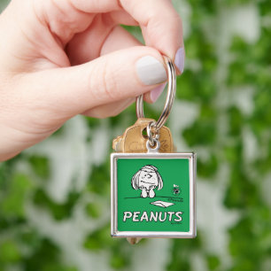 Peanuts   Peppermint Patty Thoughts Key Ring