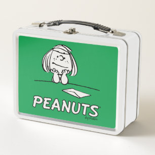 Peanuts   Peppermint Patty Thoughts Metal Lunch Box