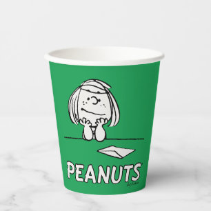 Peanuts   Peppermint Patty Thoughts Paper Cups