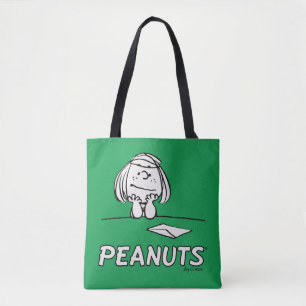 Peanuts Peppermint Patty Thoughts Tote Bag