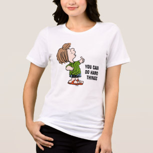 Peanuts   Peppermint Patty Thumbs Up Tri-Blend Shirt