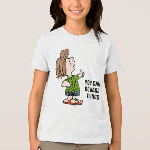 Peanuts   Peppermint Patty Thumbs Up Tri-Blend Shirt
