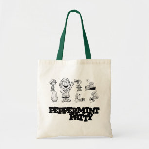 Peanuts   Peppermint Patty Tote Bag