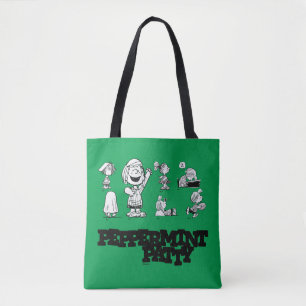 Peanuts   Peppermint Patty Tote Bag