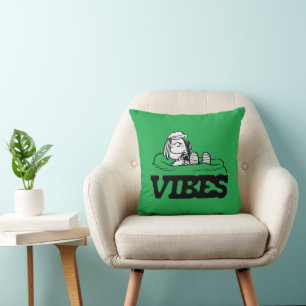 Peanuts   Peppermint Patty Vibes Cushion