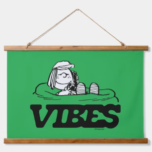 Peanuts Peppermint Patty Vibes Hanging Tapestry