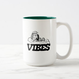 Peanuts   Peppermint Patty Vibes Two-Tone Coffee Mug