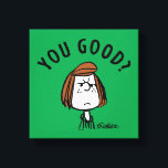 Peanuts | Peppermint Patty You Good? Canvas Print<br><div class="desc">Check out this fun Peanuts design featuring Peppermint Patty.</div>