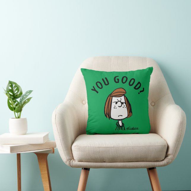 Peanuts | Peppermint Patty You Good? Cushion (Chair)
