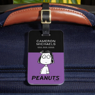 Peanuts Persistance   Marcie Luggage Tag