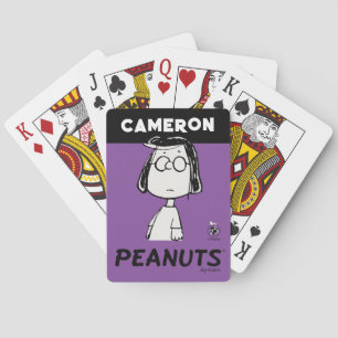 Peanuts Persistance   Marcie Playing Cards