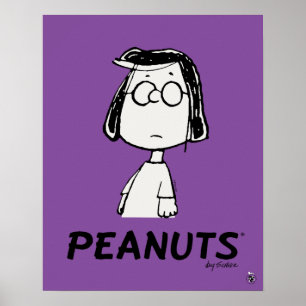 Peanuts Persistance Marcie Poster