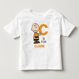 PEANUTS Personalised Charlie Brown Toddler T-Shirt