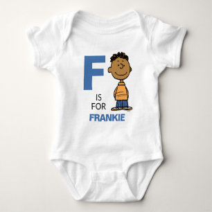 PEANUTS   Personalised Franklin Baby Bodysuit
