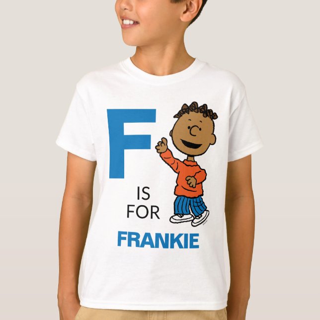 PEANUTS | Personalised Franklin T-Shirt (Front)