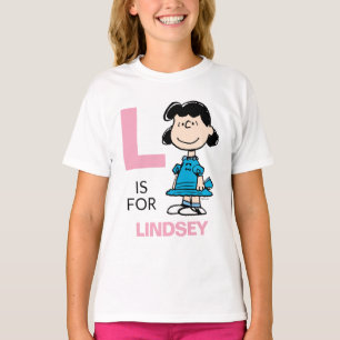 PEANUTS   Personalised Lucy T-Shirt