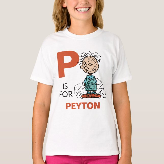 PEANUTS | Personalised Pigpen T-Shirt (Front)