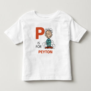 PEANUTS   Personalised Pigpen Toddler T-Shirt