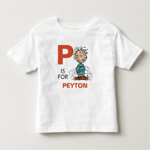 PEANUTS   Personalised Pigpen Toddler T-Shirt