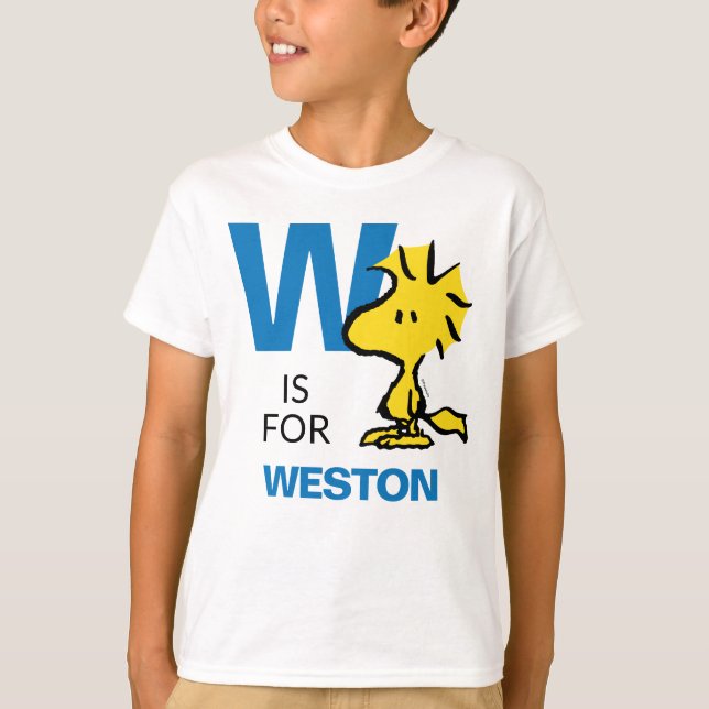PEANUTS | Personalised Woodstock T-Shirt (Front)