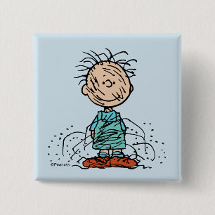 Peanuts   Pigpen 15 Cm Square Badge