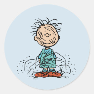 Peanuts   Pigpen Classic Round Sticker
