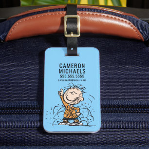 Peanuts   Pigpen Dancing Luggage Tag