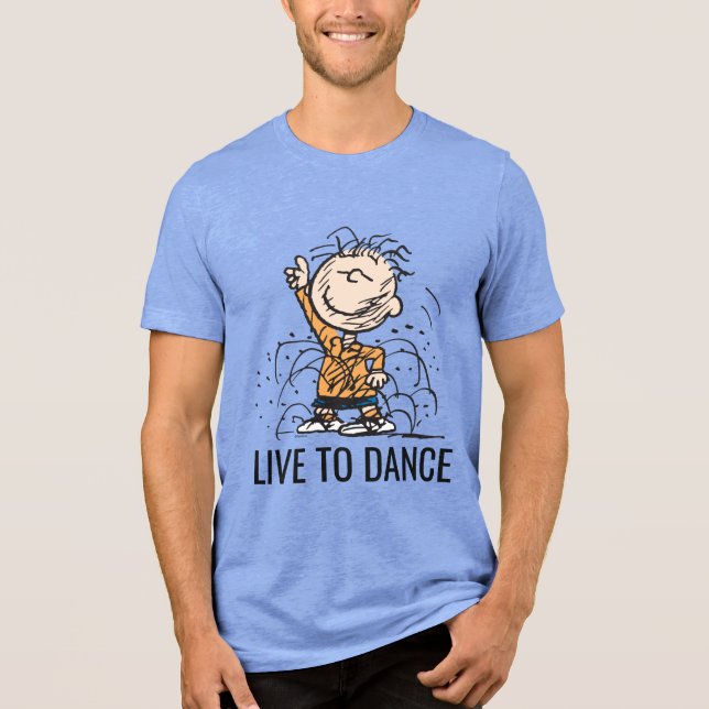 Peanuts | Pigpen Dancing Tri-Blend Shirt (Front)