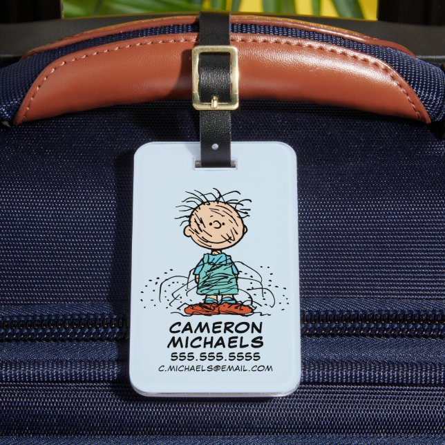 Peanuts | Pigpen Luggage Tag (Front Insitu 2)