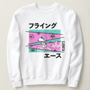 Peanuts Pink Flying Ace Sweatshirt