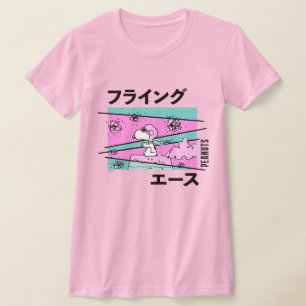 Peanuts   Pink Flying Ace T-Shirt
