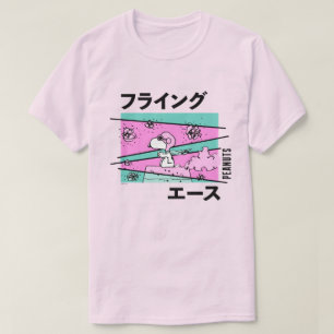 Peanuts   Pink Flying Ace T-Shirt