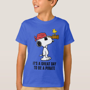 Peanuts   Pirate Snoopy and Woodstock T-Shirt