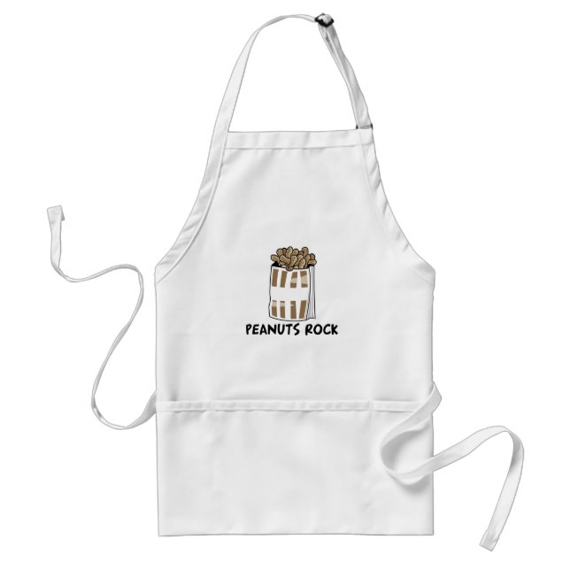 Peanuts Rock Standard Apron (Front)